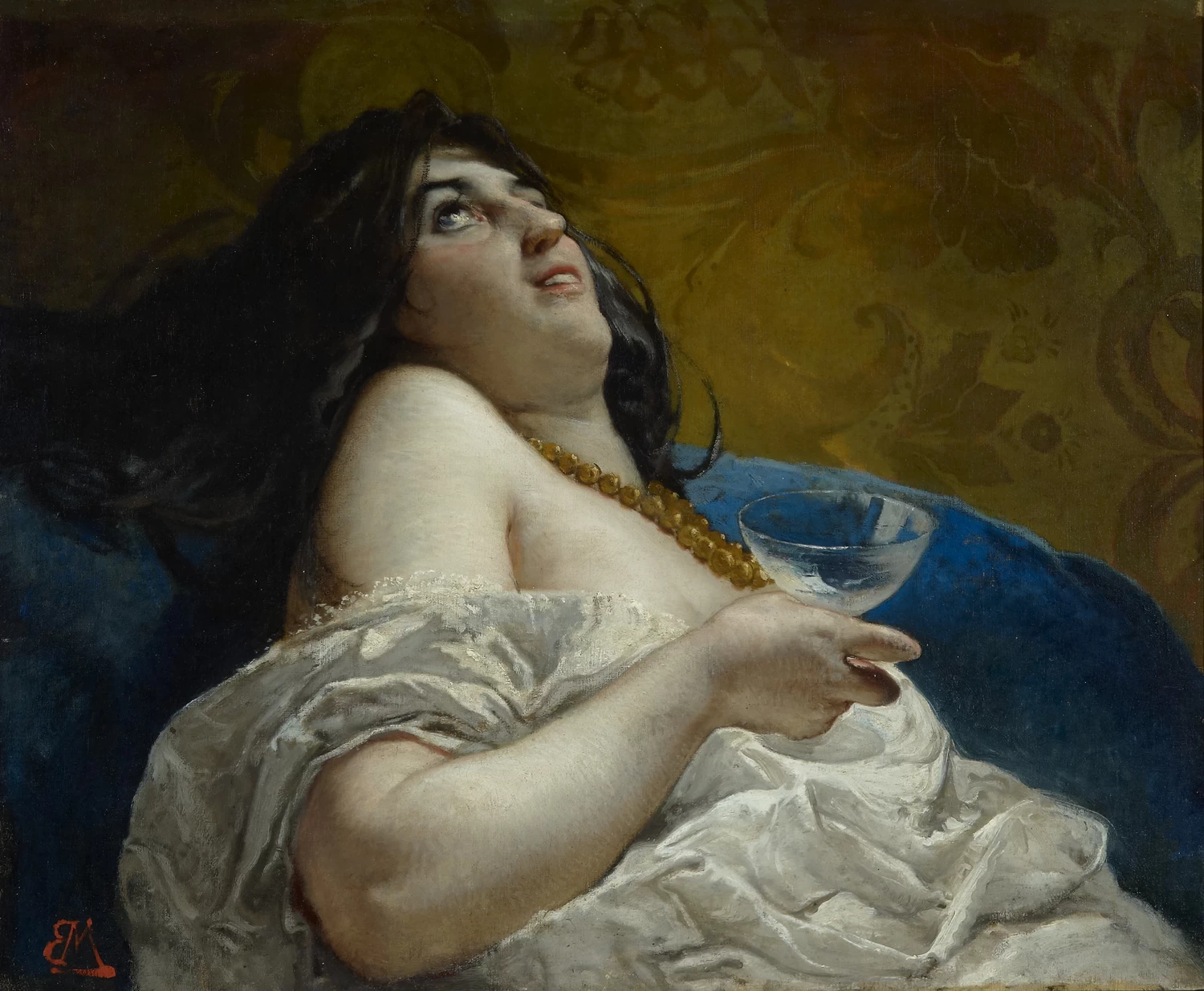 Donna con calice - Pinacoteca cantonale Giovanni Züst, Rancate (Mendrisio) Canton Ticino